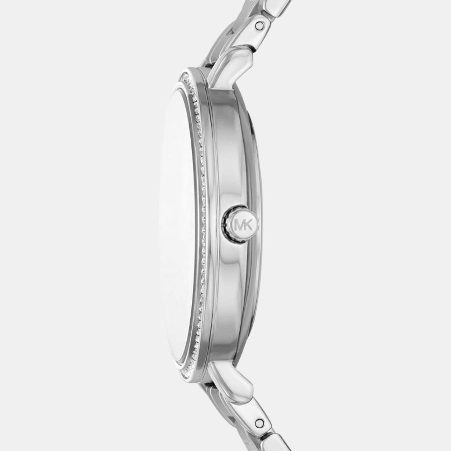 Pyper Women Quartz Pink Dial Analog Stainless Steel Watch MK4631