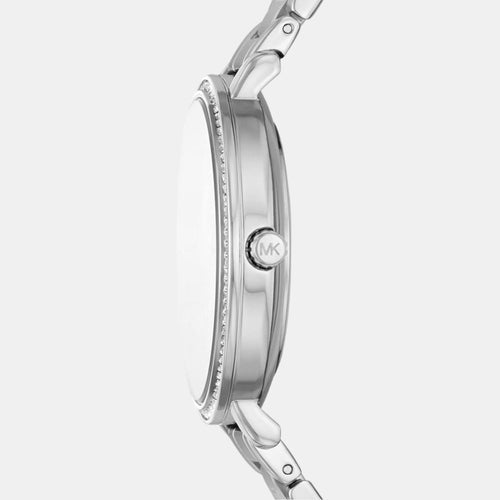 Pyper Women Quartz Pink Dial Analog Stainless Steel Watch MK4631