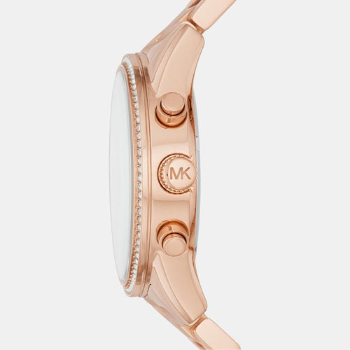 Bryant Women Quartz Rose Gold Dial Chronograph Stainless Steel Watch MK6357