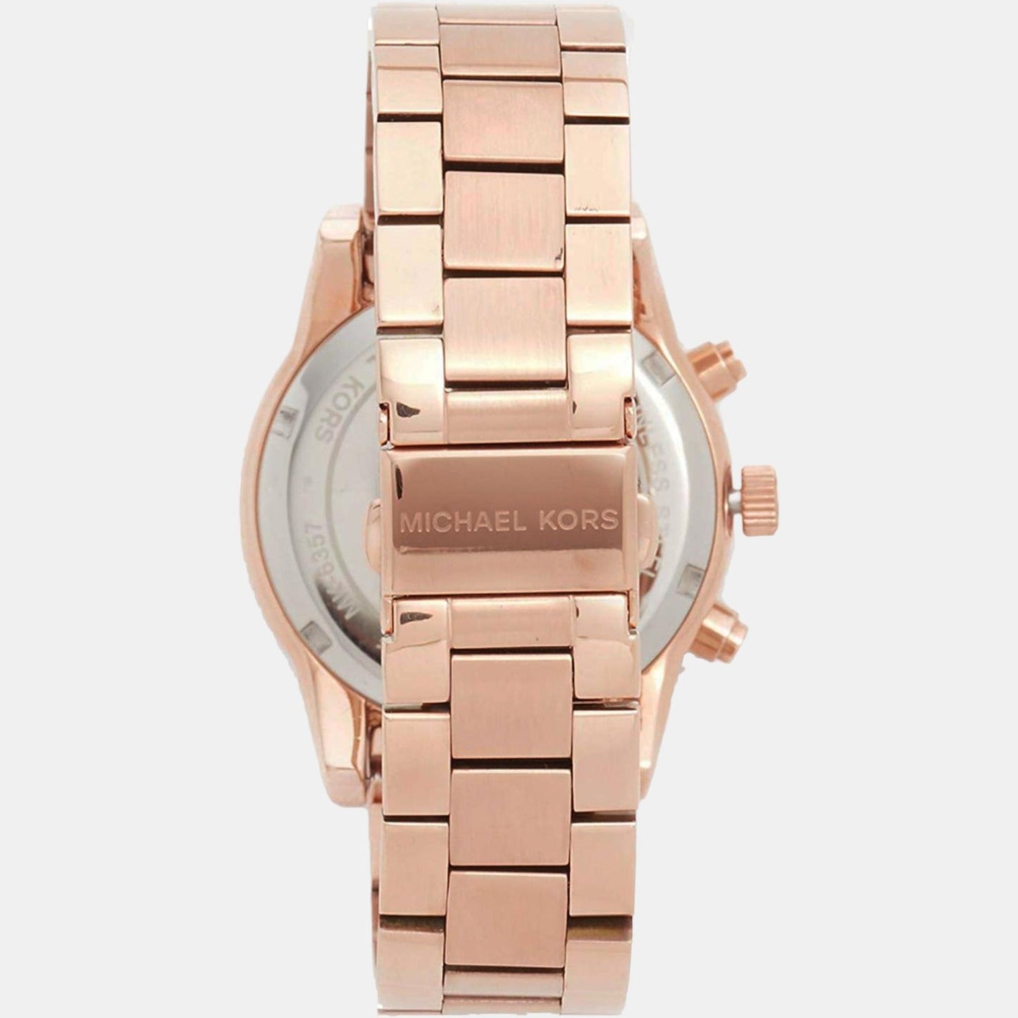 Bryant Women Quartz Rose Gold Dial Chronograph Stainless Steel Watch MK6357