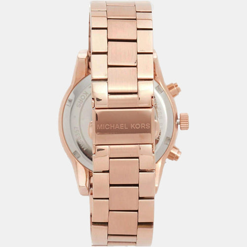 Bryant Women Quartz Rose Gold Dial Chronograph Stainless Steel Watch MK6357