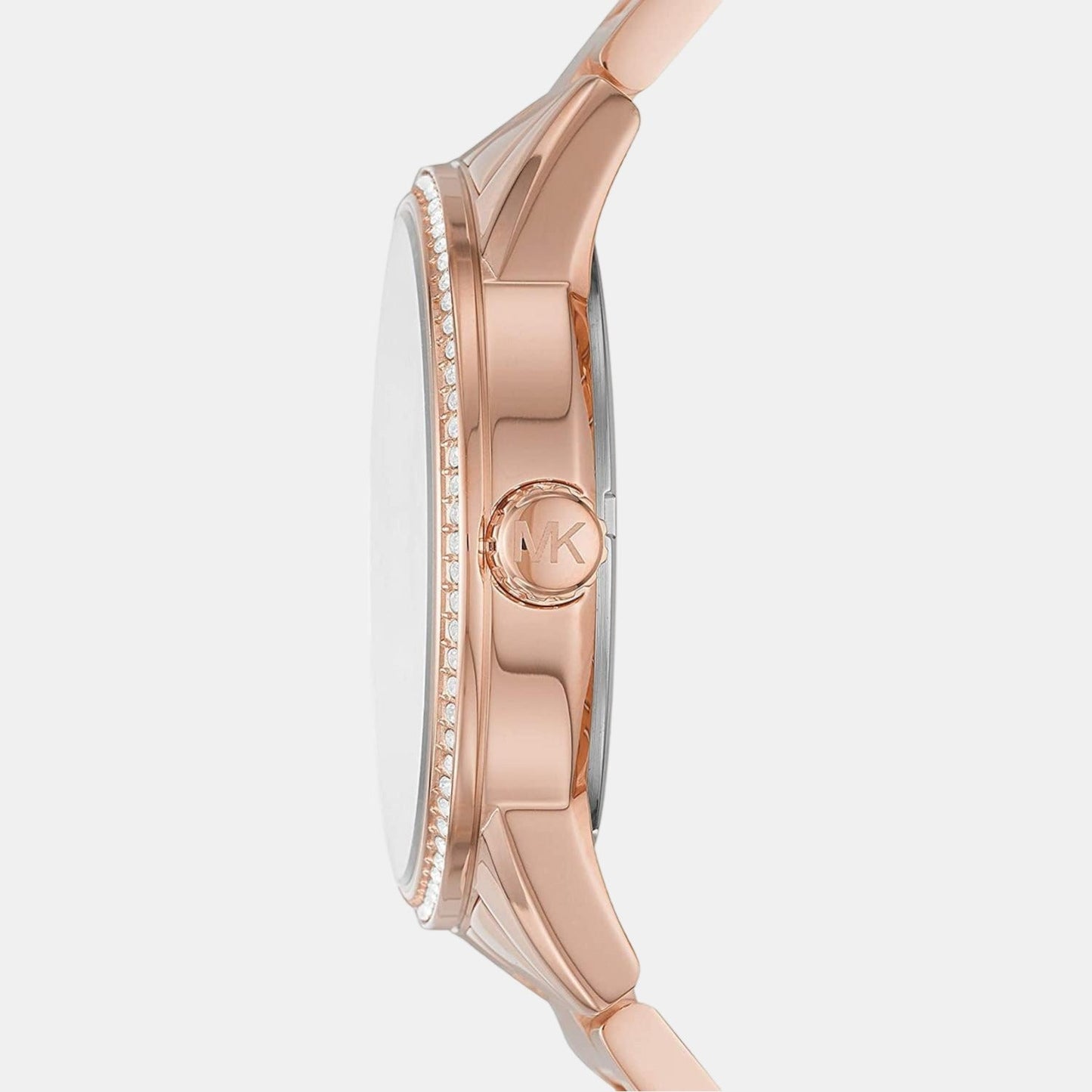 Bryant Women Quartz Pink Dial Analog Stainless Steel Watch MK6863