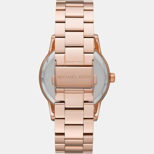 Bryant Women Quartz Pink Dial Analog Stainless Steel Watch MK6863