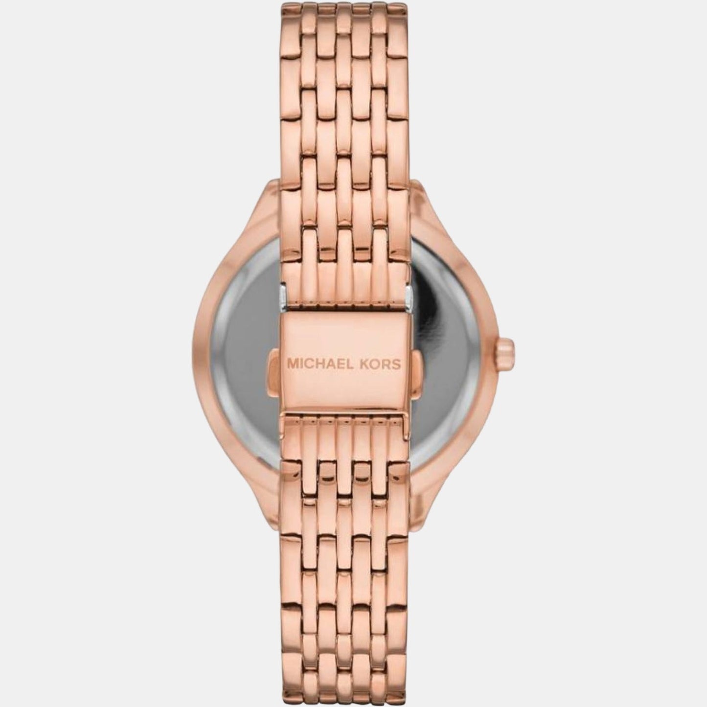 Mindy Women Quartz White Dial Analog Stainless Steel Watch MK7076