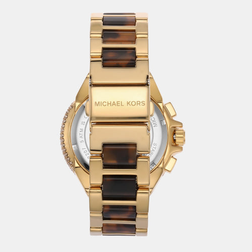 Camille Women Quartz Multicolour Dial Chronograph Stainless Steel Watch MK7269