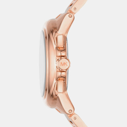 Camille Women Quartz Pink Dial Chronograph Stainless Steel Watch MK7271