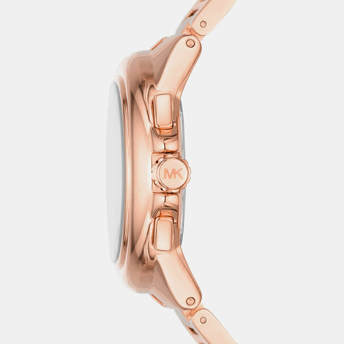 Camille Women Quartz Pink Dial Chronograph Stainless Steel Watch MK7271