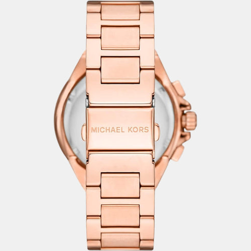 Camille Women Quartz Pink Dial Chronograph Stainless Steel Watch MK7271