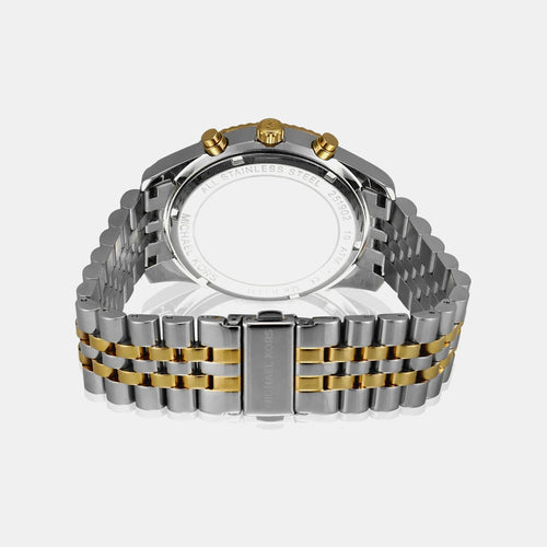 Lexington Men Quartz Silver Dial Chronograph Stainless Steel Watch MK8344