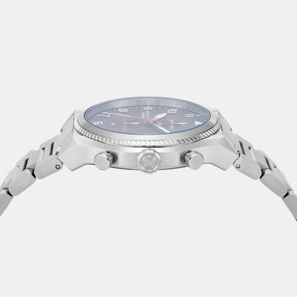 Panorama Men Quartz Green Dial Chronograph Stainless Steel Watch MK9196