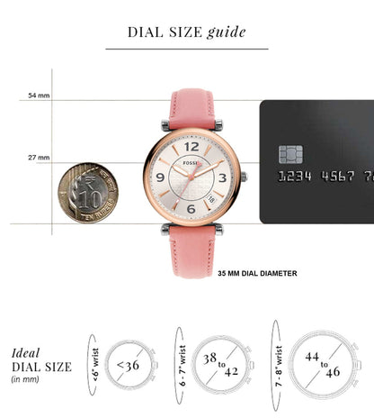 Fossil ES5160 Carlie Watch for Women