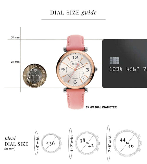Fossil ES5160 Carlie Watch for Women