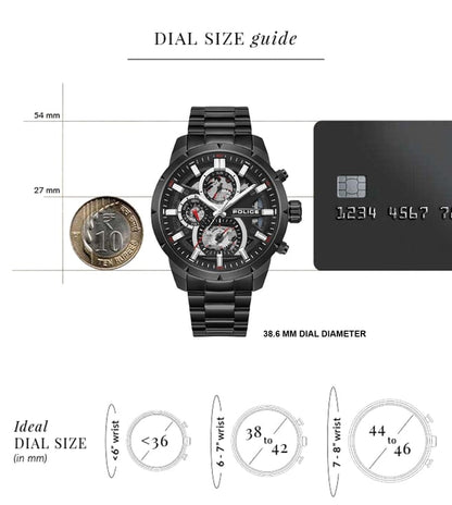 POLICE PLPEWJK0021806 Chronograph Watch for Men