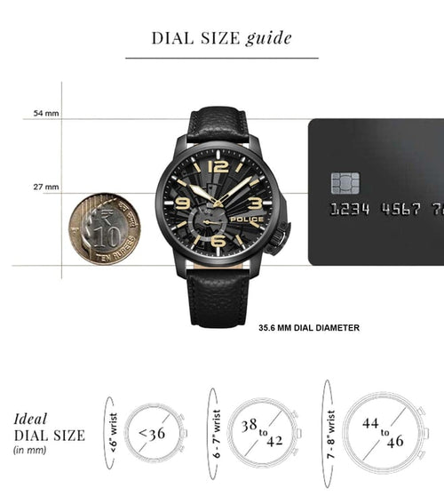 POLICE PLPEWGA0039501 Analog Watch for Men