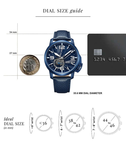 POLICE PLPEWGA0039502 Analog Watch for Men