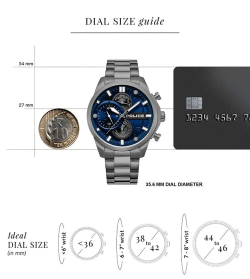 POLICE PLPEWGK0039205 Chronograph Watch for Men
