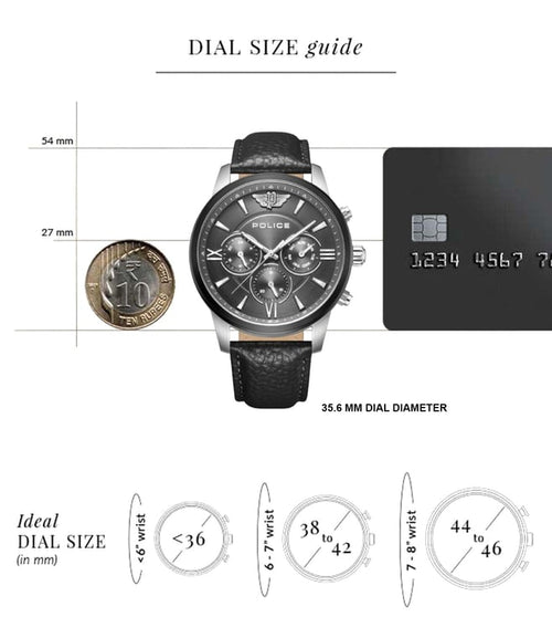 POLICE PLPEWGF0040440 Chronograph Watch for Men