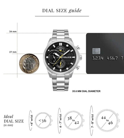 POLICE PLPEWGK0039204 Chronograph Watch for Men