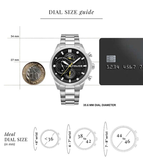 POLICE PLPEWGK0039204 Chronograph Watch for Men