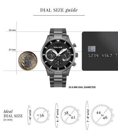 POLICE PLPEWGK0040301 Chronograph Watch for Men