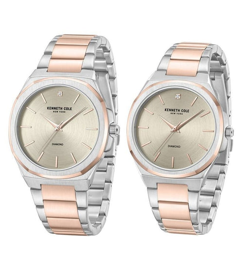 KENNETH COLE KCWGG0049401GLPA Analog Couple Watch
