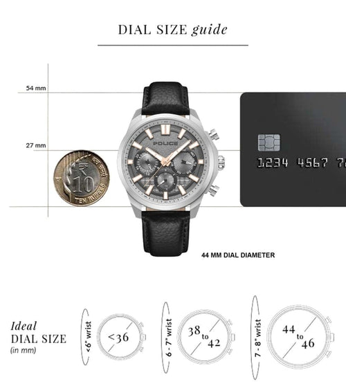 Police PLPEWGF0021006 SS24 Chronograph Watch for Men