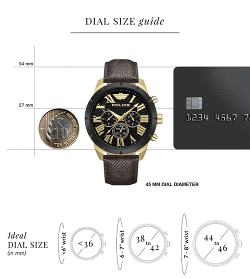 Police PLPEWGF0039340 SS24 Chronograph Watch for Men