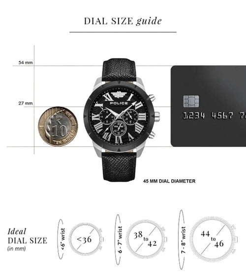 Police PLPEWGF0039341 SS24 Chronograph Watch for Men