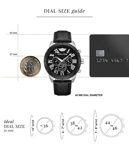 Police PLPEWGF0039341 SS24 Chronograph Watch for Men