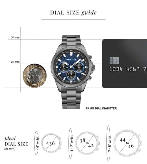 Police PLPEWGK2204105 SS24 Chronograph Watch for Men