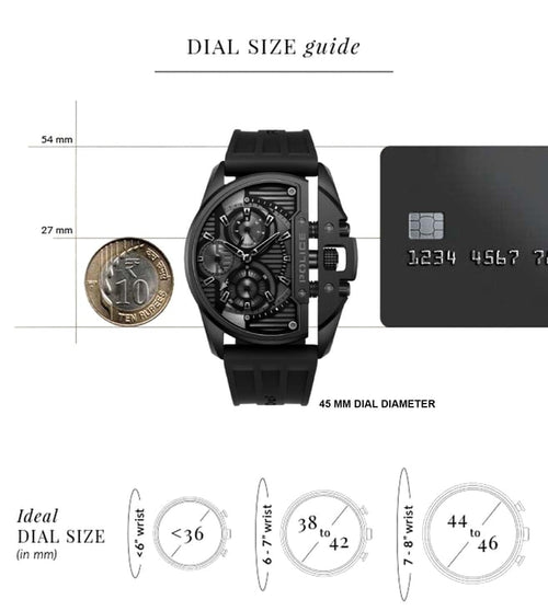 Police PLPEWGQ2203605 SS24 Chronograph Watch for Men