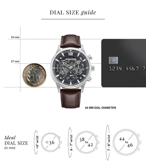 Police PLPEWGF0040202 SS24 Chronograph Watch for Men
