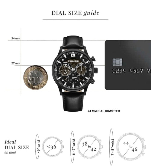 Police PLPEWGF0040203 SS24 Chronograph Watch for Men
