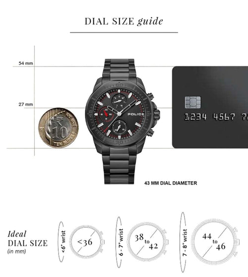 Police PLPEWGK0039904 SS24 Chronograph Watch for Men