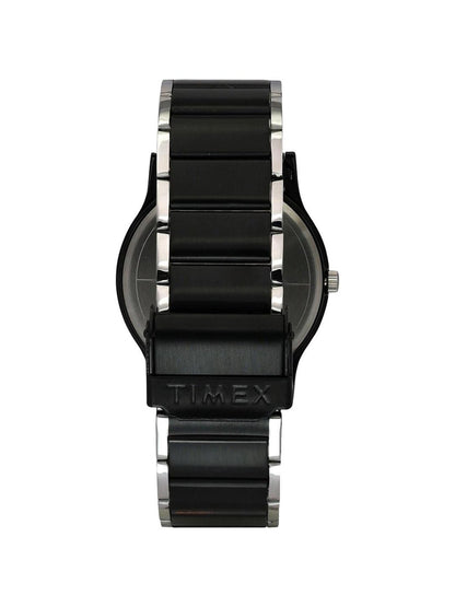 Timex Round 39mm Black Dial Analog Men Watch - TW000R465