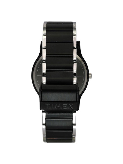 Timex Round 39mm Black Dial Analog Men Watch - TW000R465