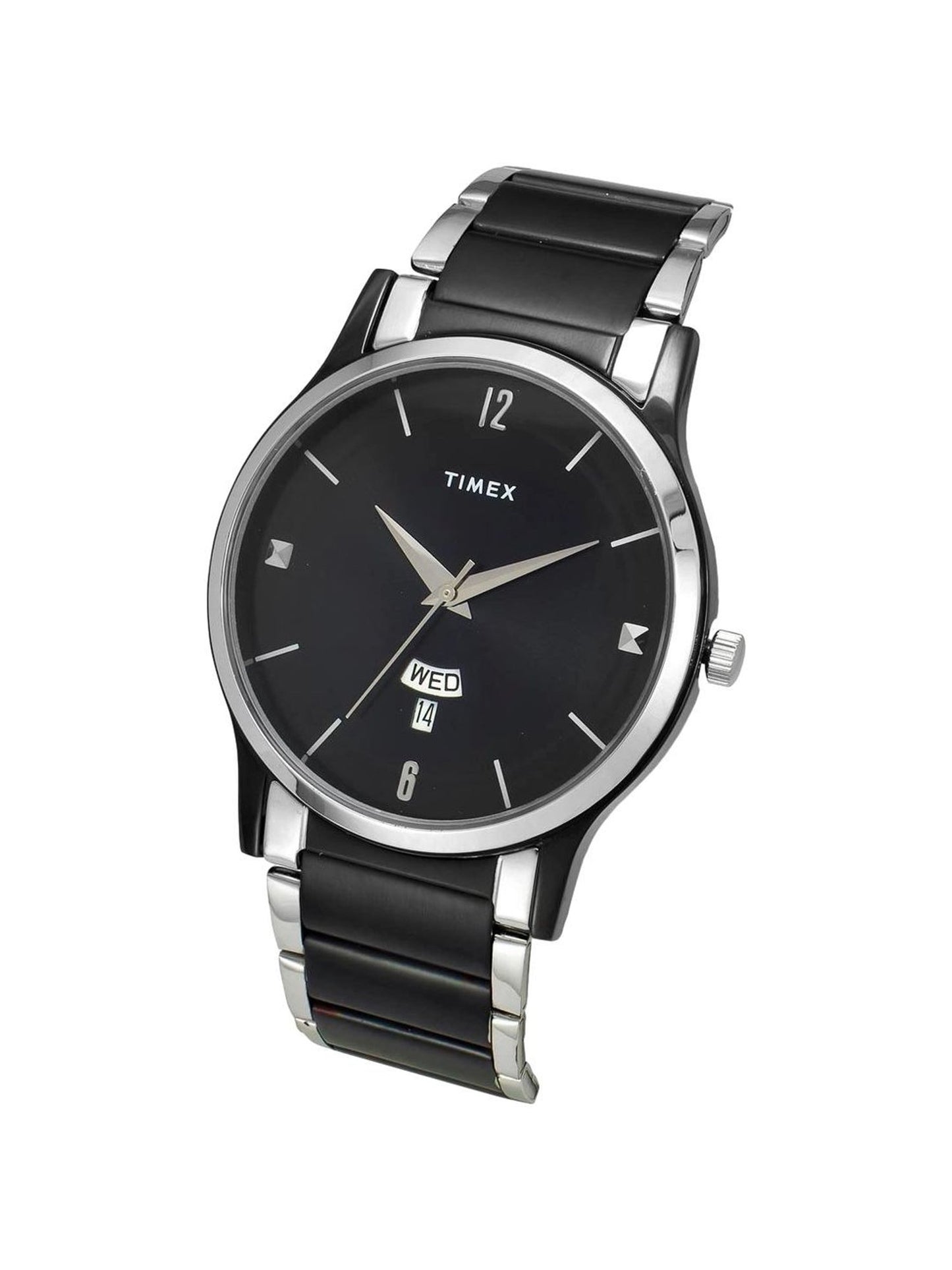 Timex Round 39mm Black Dial Analog Men Watch - TW000R465