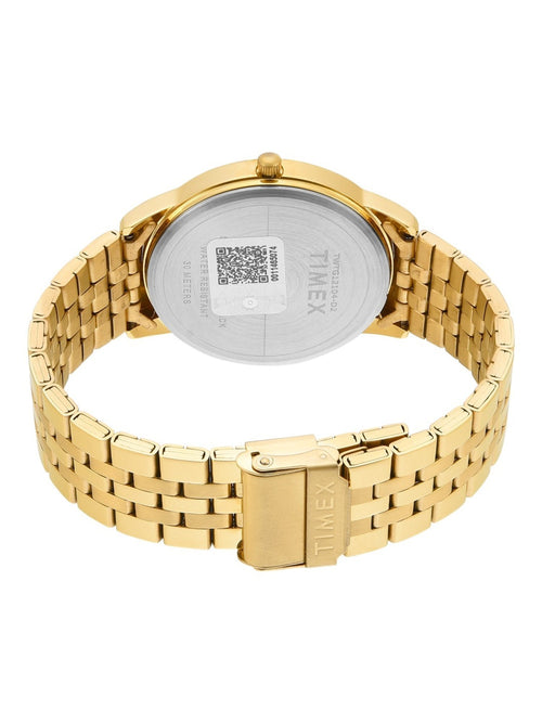 Timex Trendline Round 43mm Champagne Dial Analog Men Watch - TWTG12104