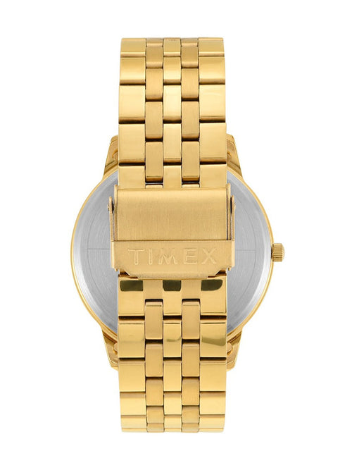 Timex Trendline Round 43mm Champagne Dial Analog Men Watch - TWTG12104