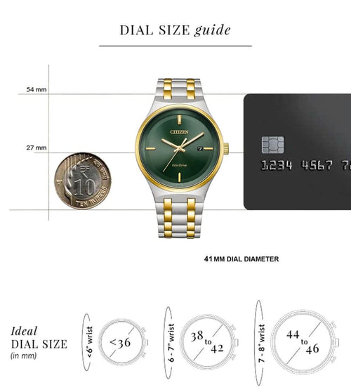 CITIZEN Axiom Eco-Drive Men 41 mm BM7654-57X
