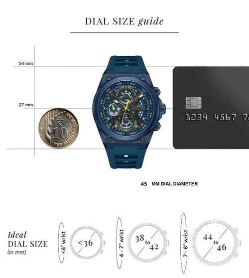 Police KL Rahul Quartz Chronograph Men 45 mm PLPEWGQ0054302