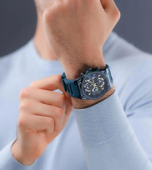 Police KL Rahul Quartz Chronograph Men 45 mm PLPEWGQ0054302