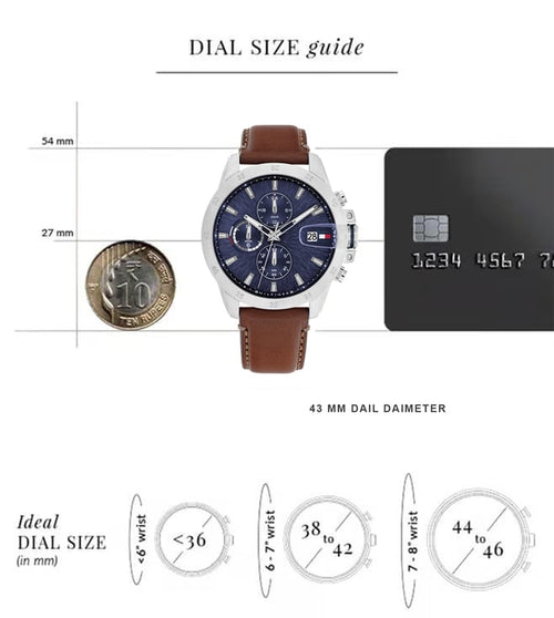 Tommy Hilfiger Jameson Quartz Chronograph Men 43 mm TH1792195
