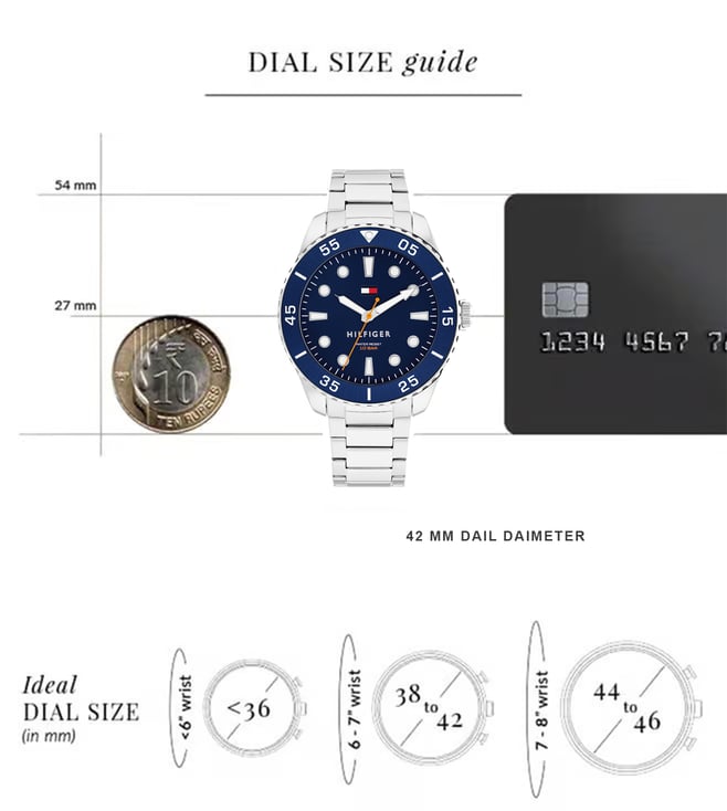 TOMMY HILFIGER Oceanic Quartz Men 42 mm TH1792202