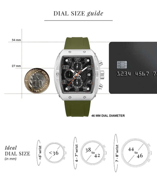 Police Rock Rebel Quartz Chronograph Men 46 mm PLPEWGO0063104