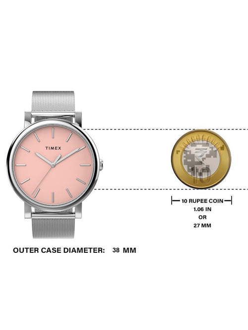 Timex TW2Y69100UJ Global Analog Watch For Women