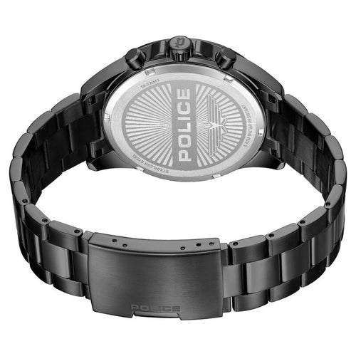 Police Quartz Multifunction Black Dial Black Stainless Steel Strap Watch For Men NTPLPEWGK2204107
