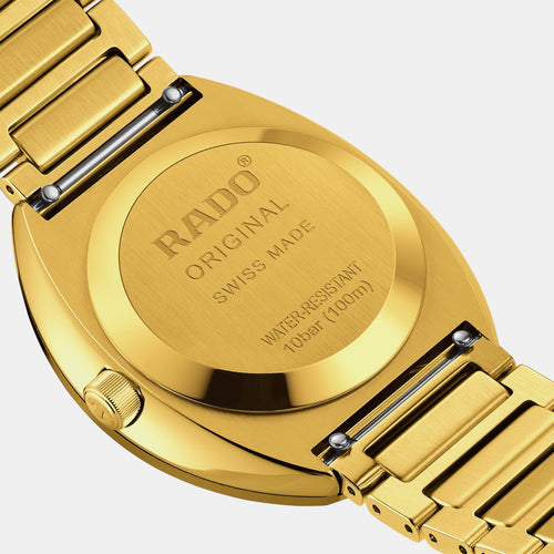 Diastar Original Unisex Automatic Gold Dial Analog Stainless Steel Watch R12161263