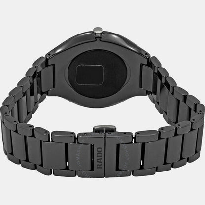 True Thinline Men Quartz Black Dial Analog Ceramic Watch R27741712