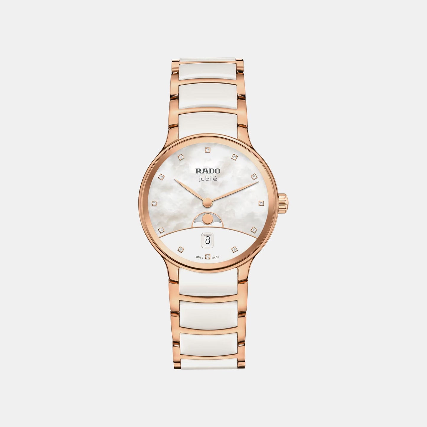 Centrix Women Quartz Mother Of Pearl Dial Analog Ceramic Watch R30232922